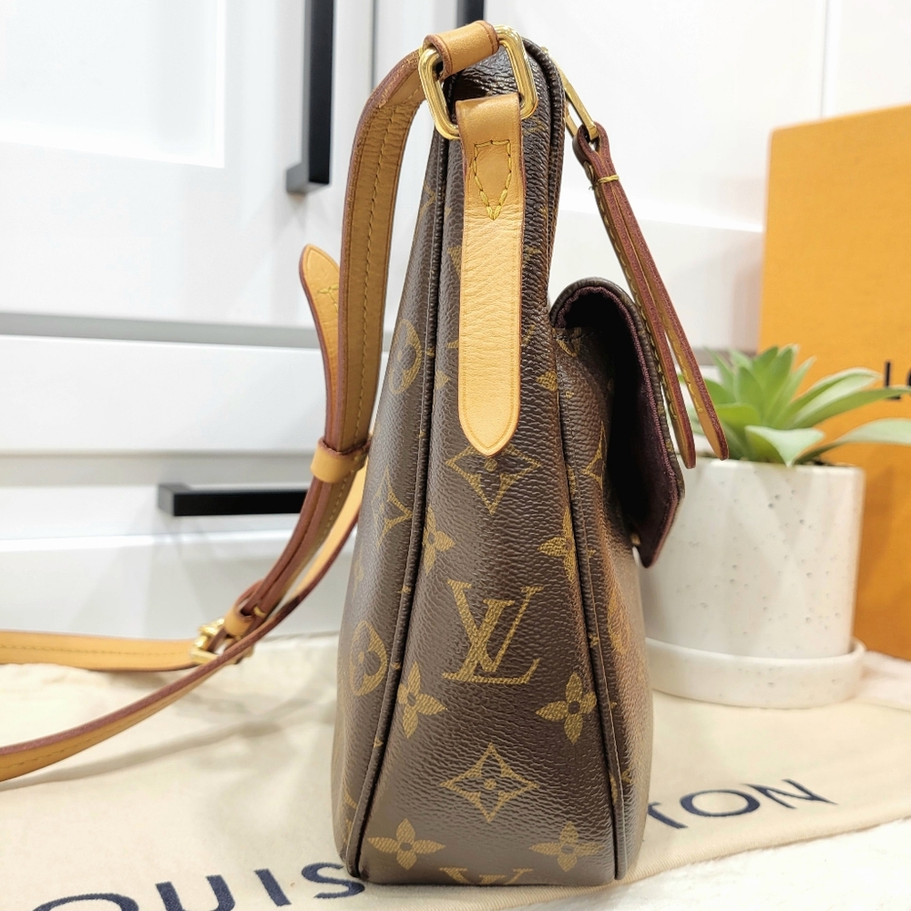 💕DISCONTINUED Very Rare Crossbody/Shoulder LOUIS VUITTON Mabillon Monogram - Picture 13 of 17